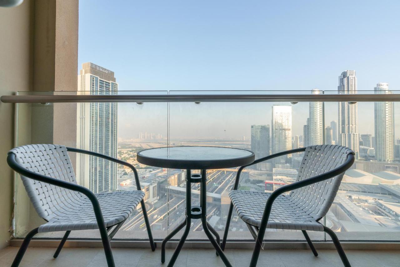 Superhost - Trendy Studio In The Heart Of Downtown Dubai - Address Dubai Mall Apartamento Exterior foto